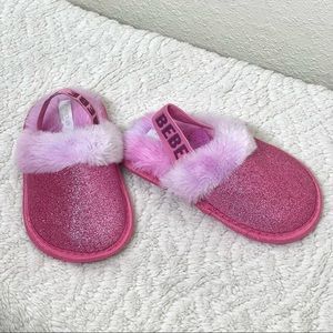 Toddler girl pink slippers | slides
